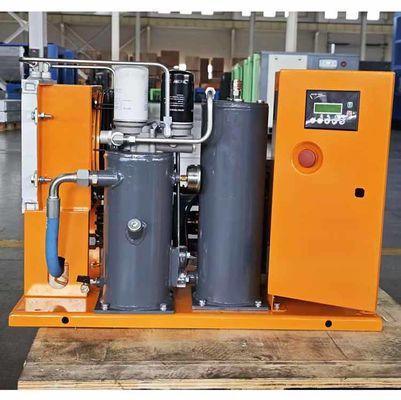 दो में एक छोटा 4kw 8bar एकीकृत हवा से ठंडा पेंच हवा कंप्रेसर