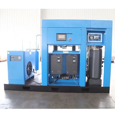 Stationary Electric 100kw 30bar Screw Air Compressor High Efficiency & Low Noise